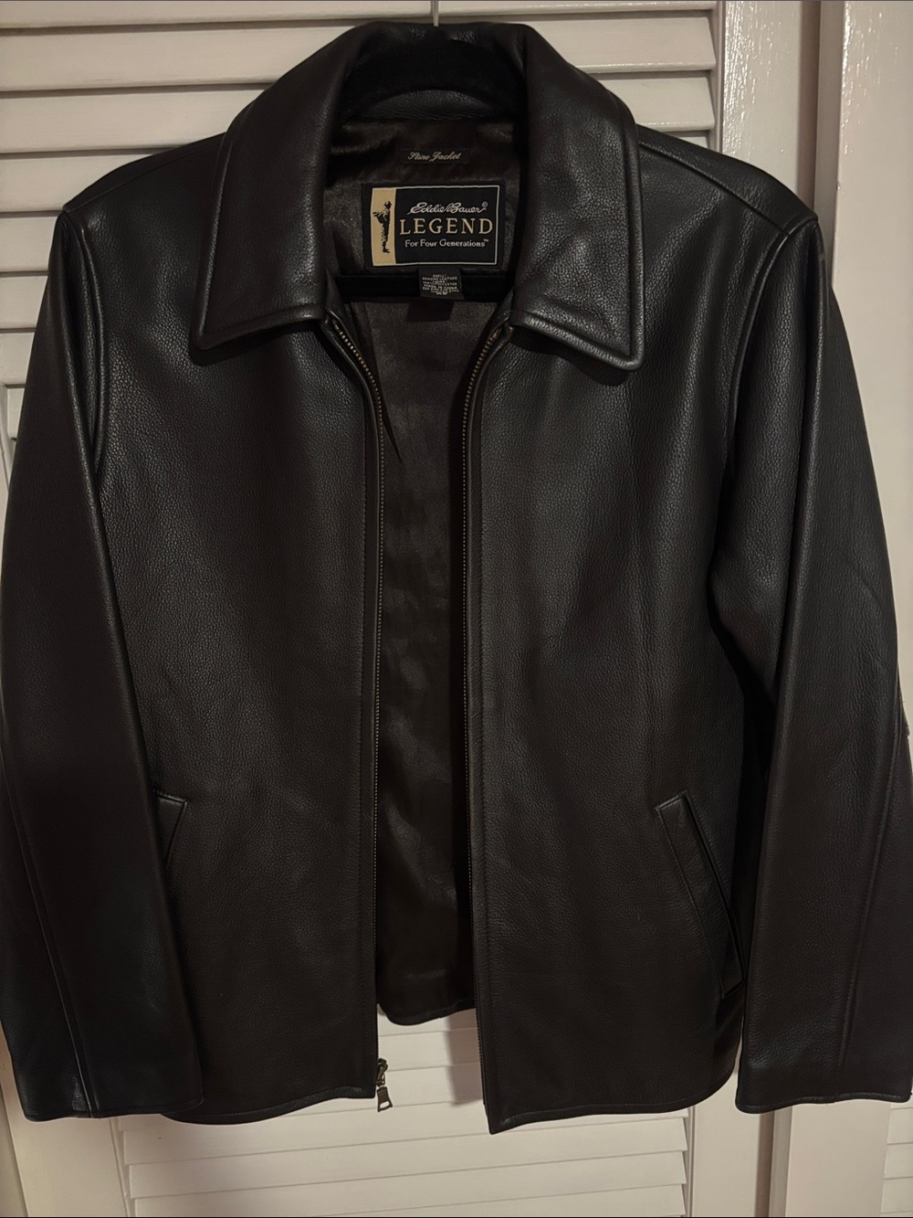 Eddie Bauer Black Bomber Jacket